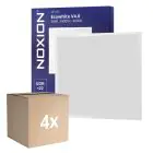 Fordelspakke 4x Noxion LED Panel Ecowhite V4.0 28W 3400lm - 840 Kold Hvid | 60x60cm - Philips driver